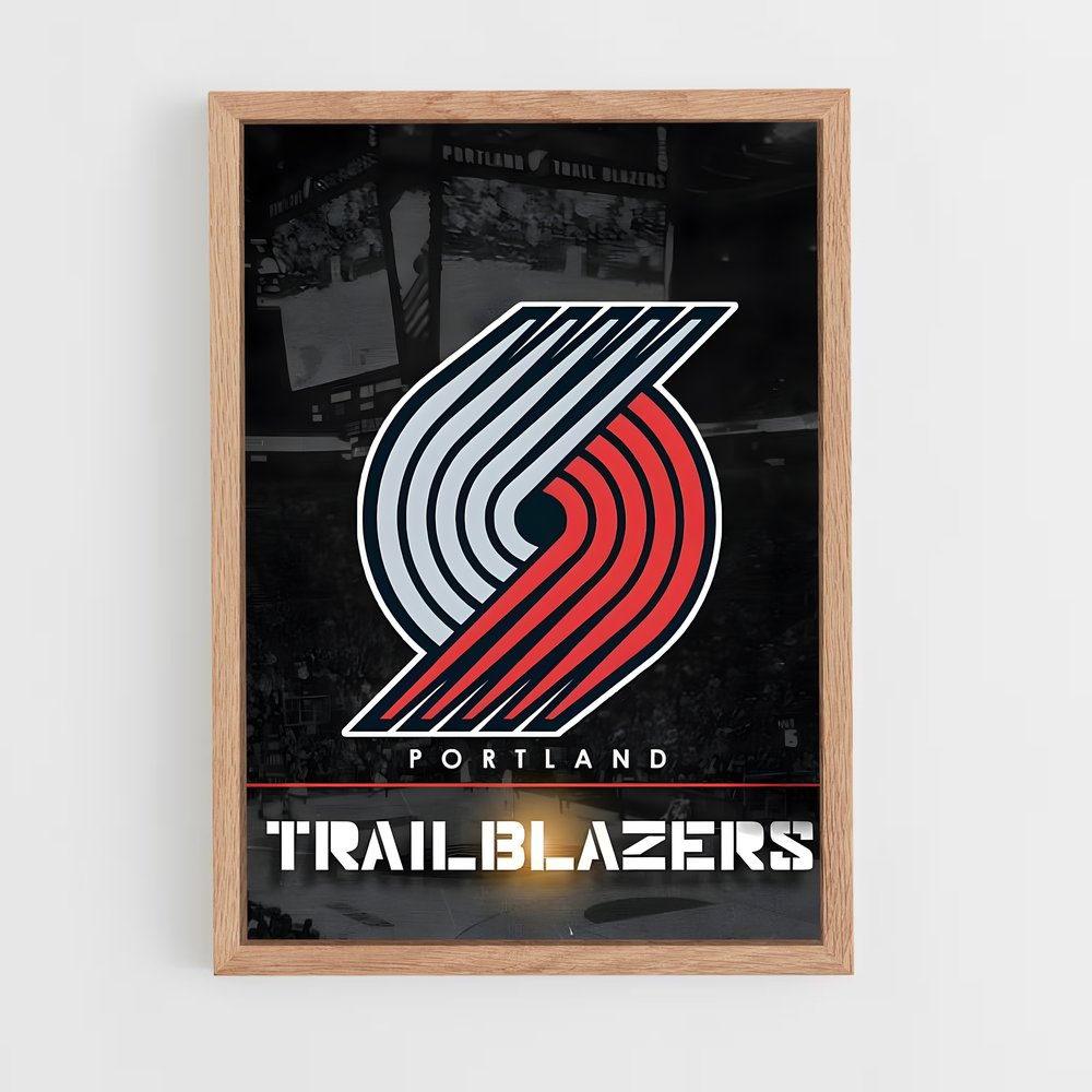 Poster Portland trail blazers – affiche Basketball (vue 4)